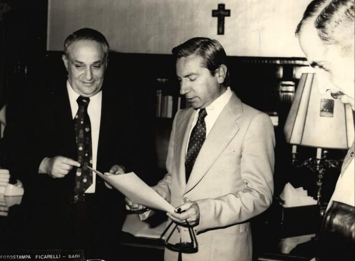 Domenico Macchia, sindaco di Conversano, 1978